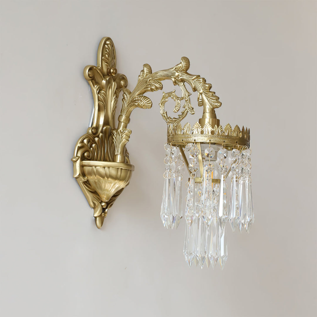 Mist Crystal Wall Sconce