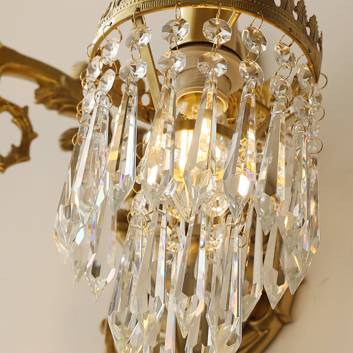 Mist Crystal Wall Sconce