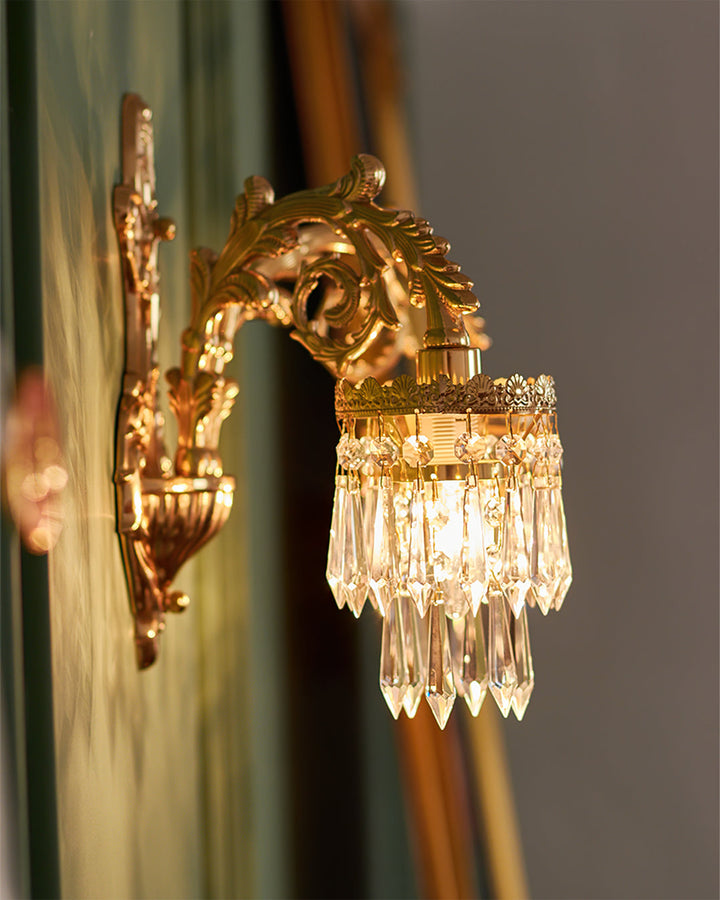 Mist Crystal Wall Sconce