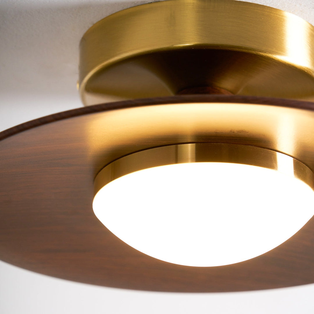 Vento Wood Ceiling Light