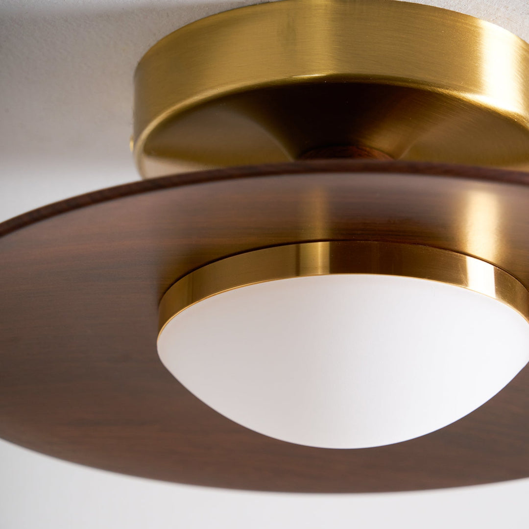 Vento Wood Ceiling Light