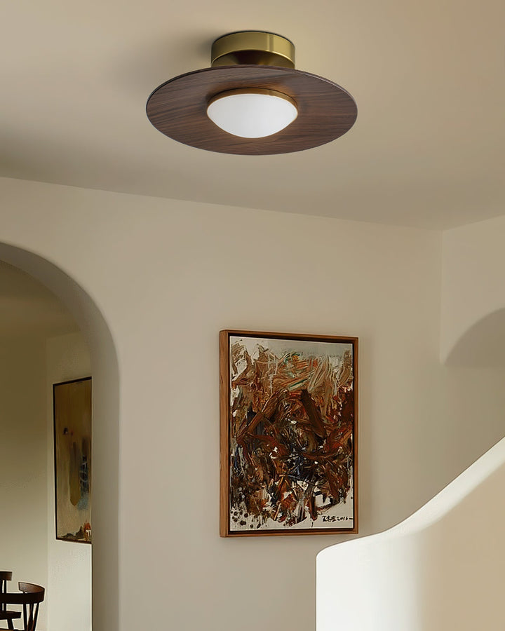 Vento Wood Ceiling Light