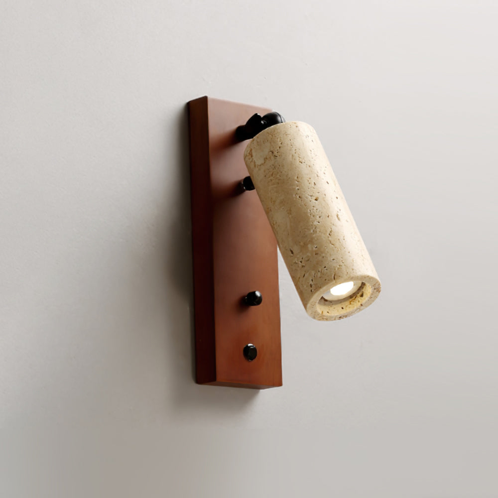 Oden Travertine Wall Sconce