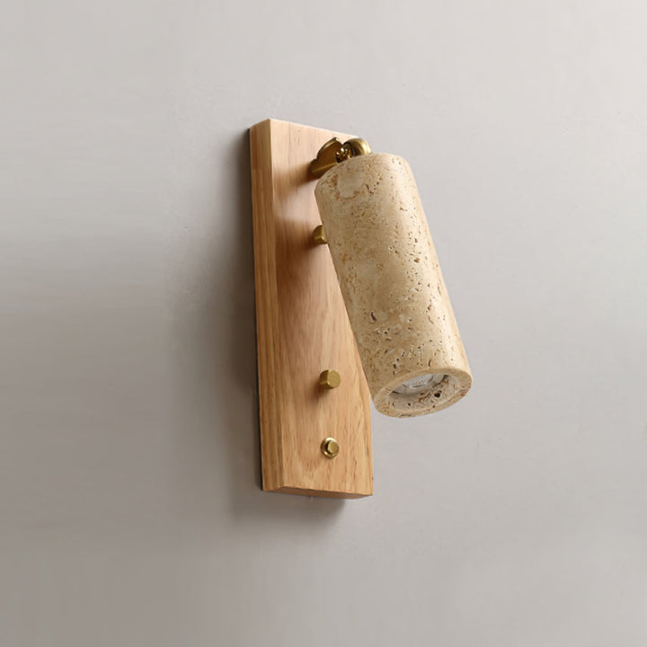 Oden Travertine Wall Sconce