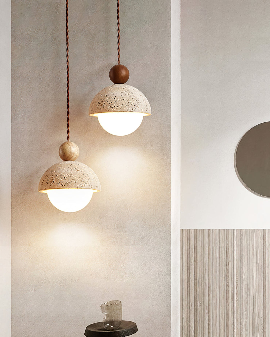 Palermo Travertine Pendant
