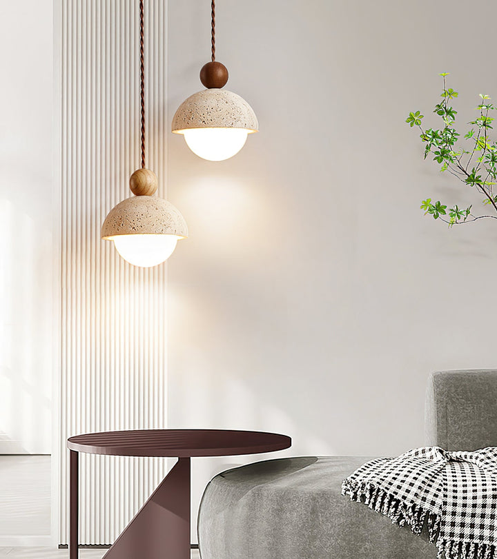Palermo Travertine Pendant