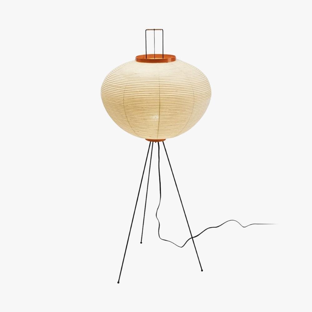 Paper Floor Lamp - Japandi, for Living Room & Reading Nook | Sten