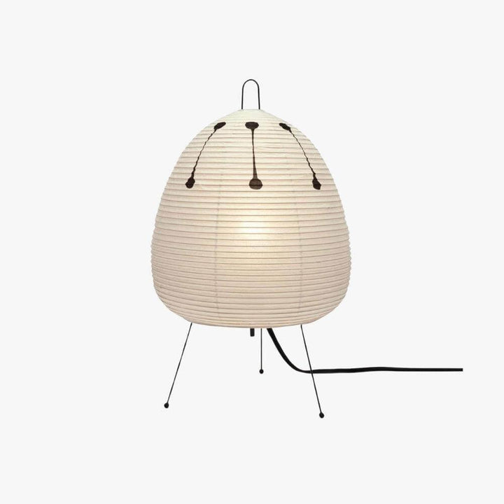 Paper Table Lamp - Japandi, for Bedside &amp; Living Room | Ymir