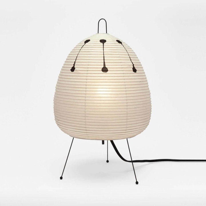 Paper Table Lamp - Japandi, for Bedside &amp; Living Room | Ymir