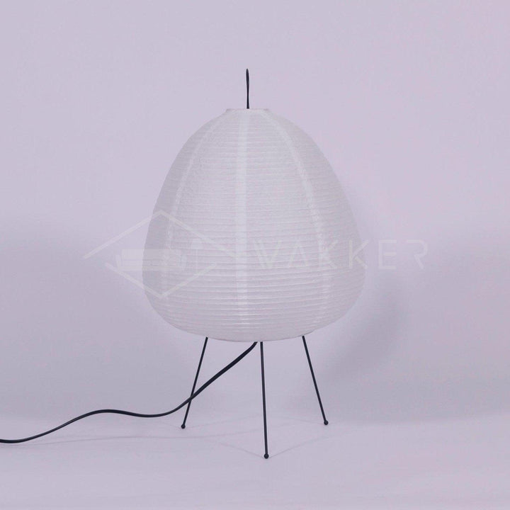 Lantern Table Lamp - Japandi, for Bedside &amp; Living Room | Hina