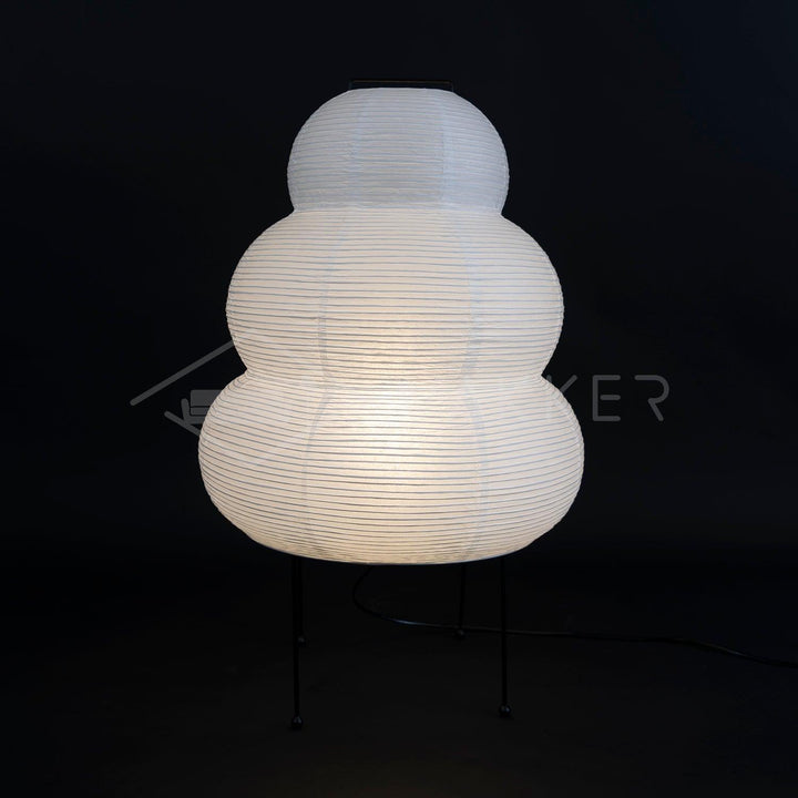 Lantern Table Lamp - Japandi, for Bedside &amp; Living Room | Hina