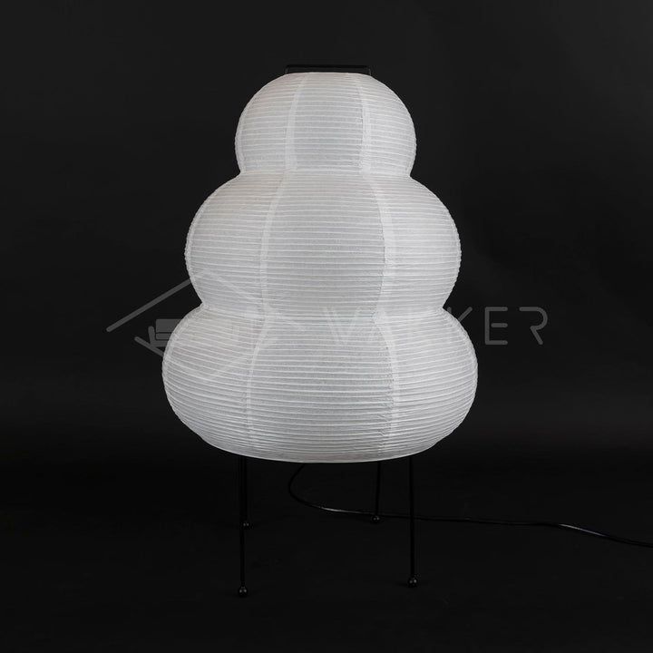 Lantern Table Lamp - Japandi, for Bedside &amp; Living Room | Hina