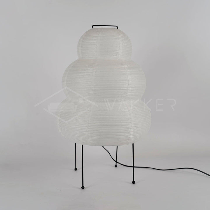 Lantern Table Lamp - Japandi, for Bedside &amp; Living Room | Hina