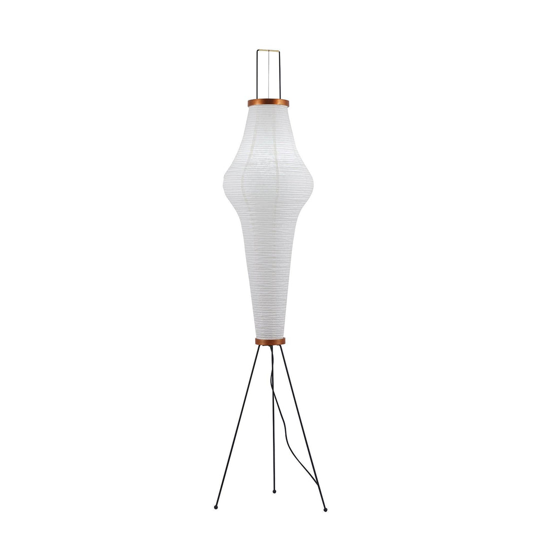 Rice Paper Floor Lamp - Japandi, for Living Room &amp; Reading Nook | Mori
