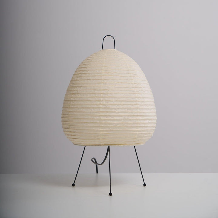 Lantern Table Lamp - Japandi, for Bedside &amp; Living Room | Hina