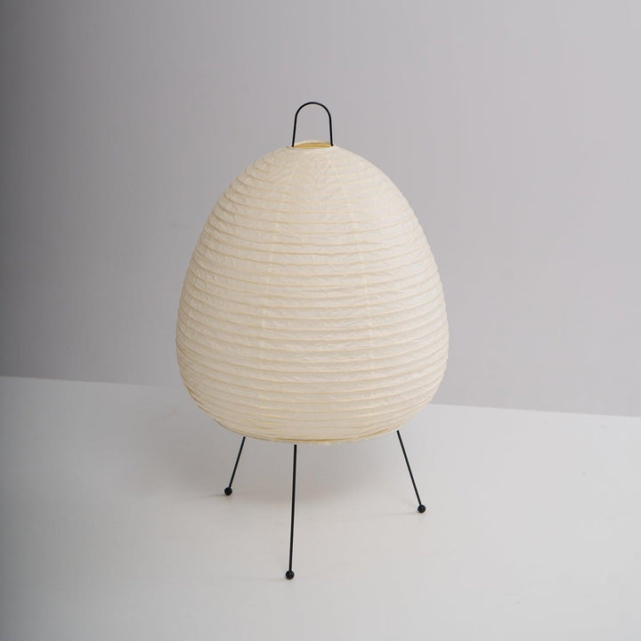 Lantern Table Lamp - Japandi, for Bedside &amp; Living Room | Hina