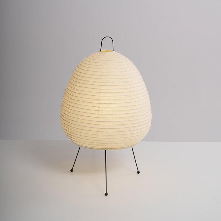 Lantern Table Lamp - Japandi, for Bedside &amp; Living Room | Hina
