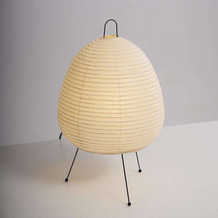 Lantern Table Lamp - Japandi, for Bedside &amp; Living Room | Hina