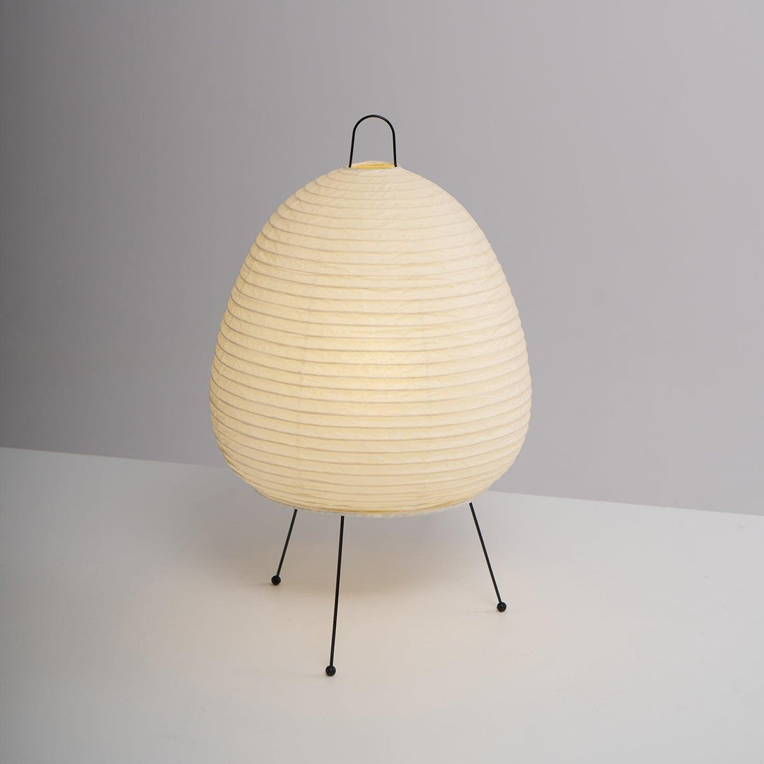 Lantern Table Lamp - Japandi, for Bedside &amp; Living Room | Hina