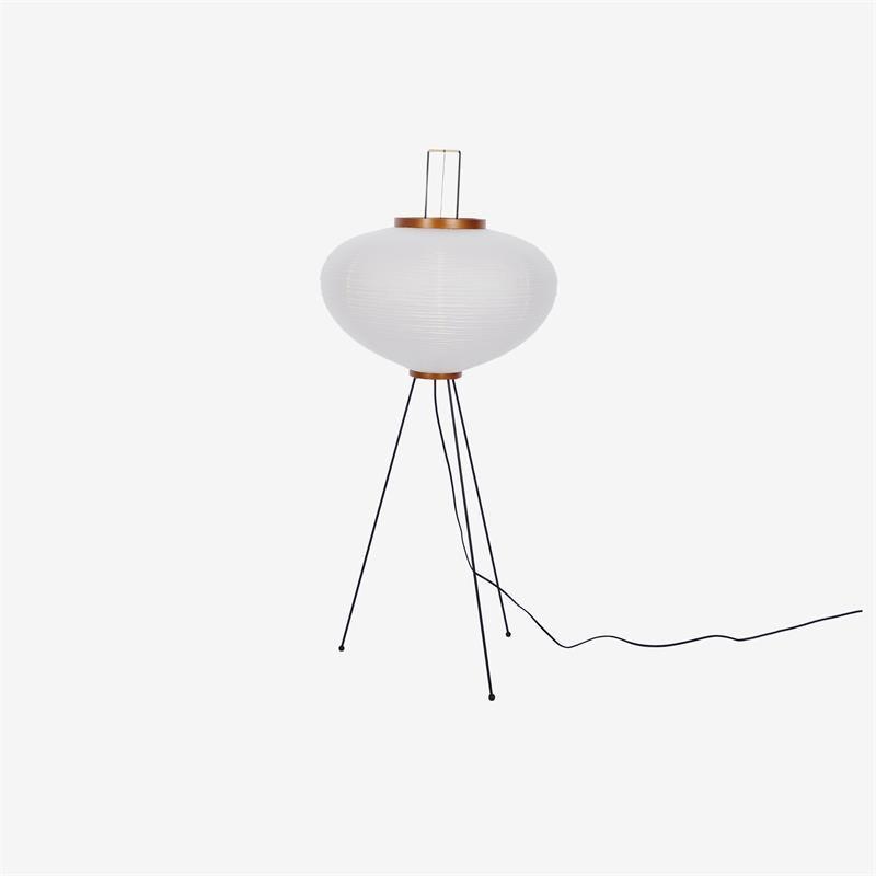 Rice Paper Floor Lamp - Japandi, for Living Room &amp; Reading Nook | Mori