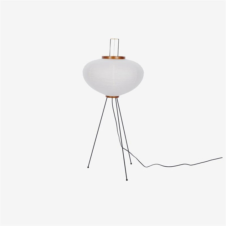 Rice Paper Floor Lamp - Japandi, for Living Room &amp; Reading Nook | Mori