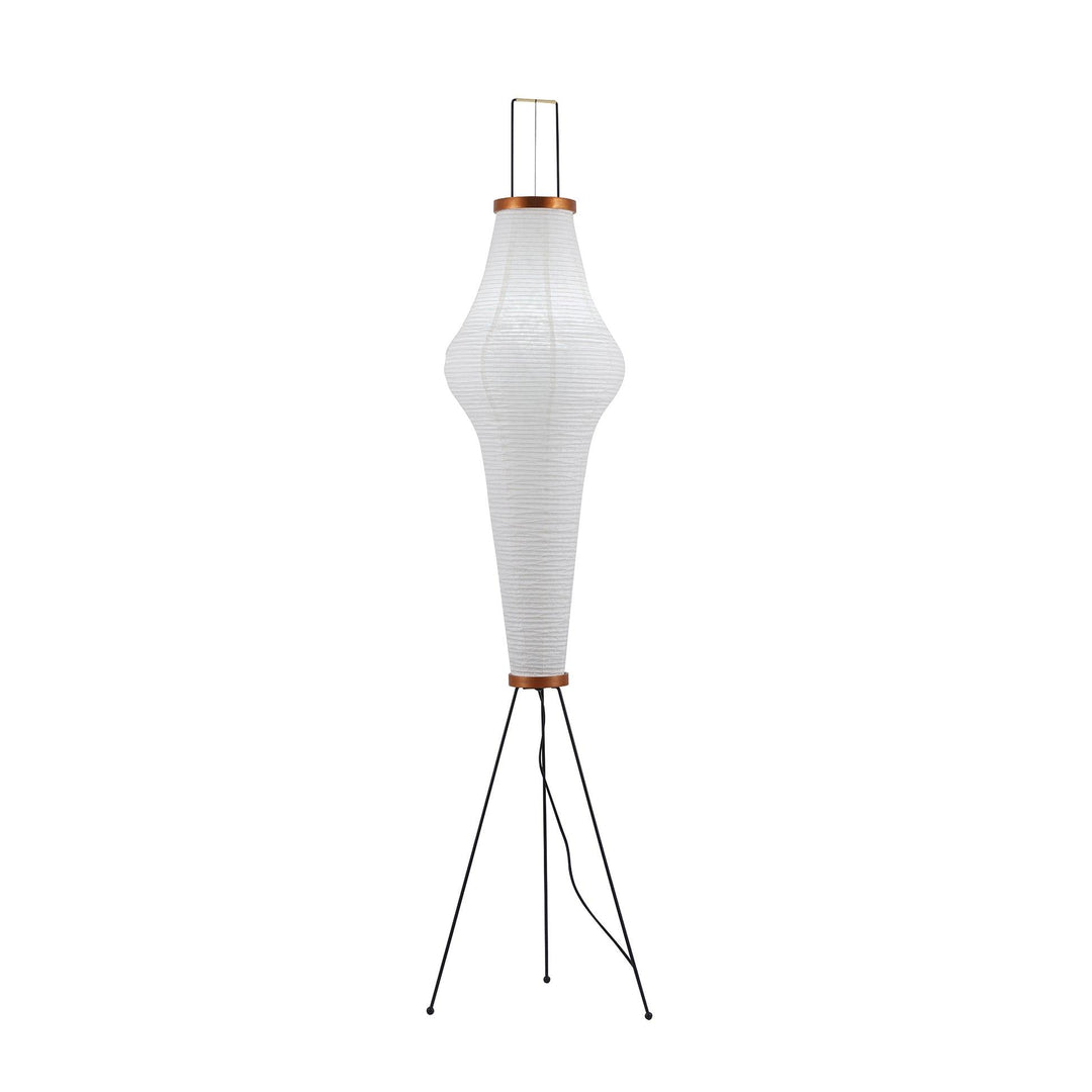 Rice Paper Floor Lamp - Japandi, for Living Room &amp; Reading Nook | Mori