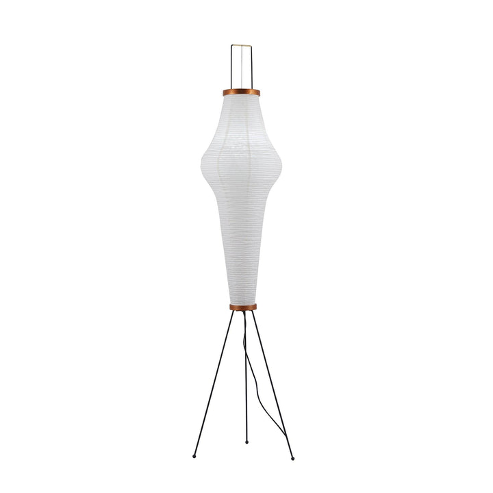 Rice Paper Floor Lamp - Japandi, for Living Room &amp; Reading Nook | Mori