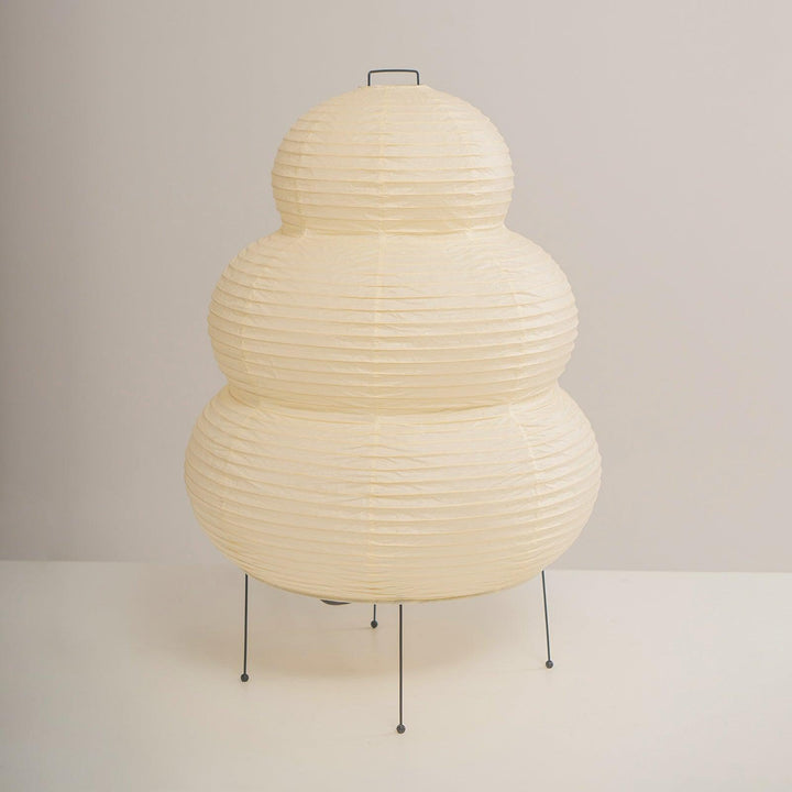 Lantern Table Lamp - Japandi, for Bedside &amp; Living Room