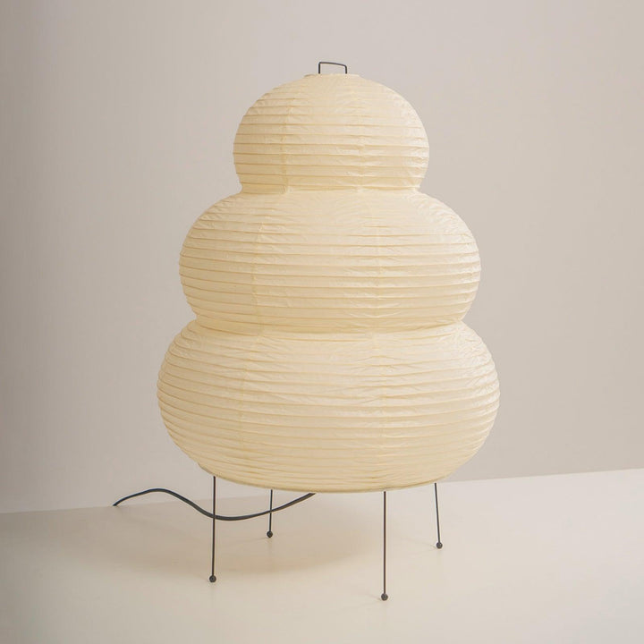 Lantern Table Lamp - Japandi, for Bedside &amp; Living Room