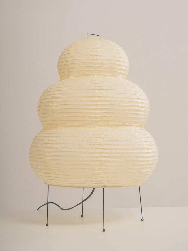 Lantern Table Lamp - Japandi, for Bedside &amp; Living Room