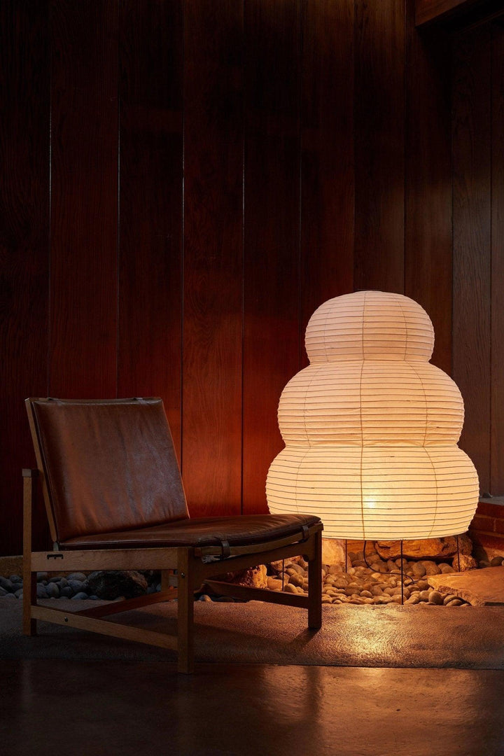 Lantern Table Lamp - Japandi, for Bedside &amp; Living Room | Hina
