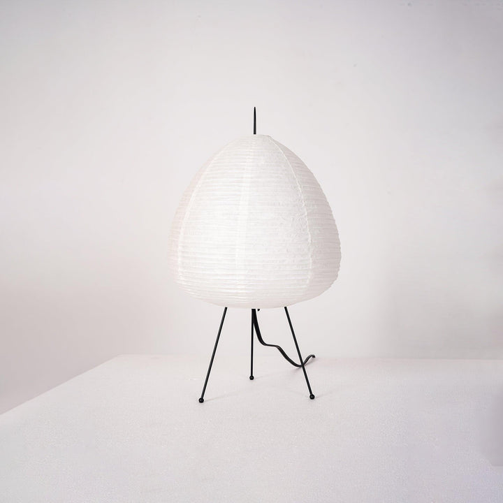 Lantern Table Lamp - Japandi, for Bedside &amp; Living Room | Hina