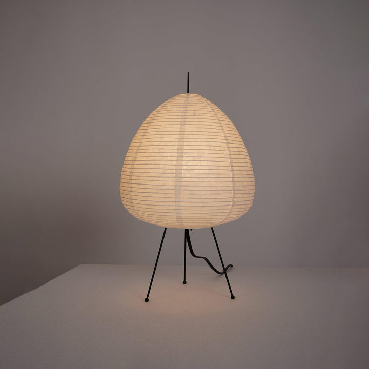 Lantern Table Lamp - Japandi, for Bedside &amp; Living Room | Hina