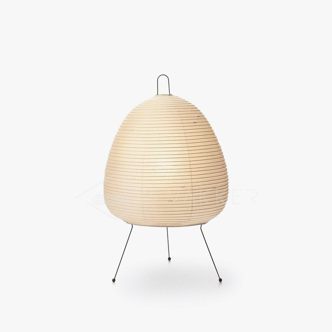 Lantern Table Lamp - Japandi, for Bedside &amp; Living Room | Hina