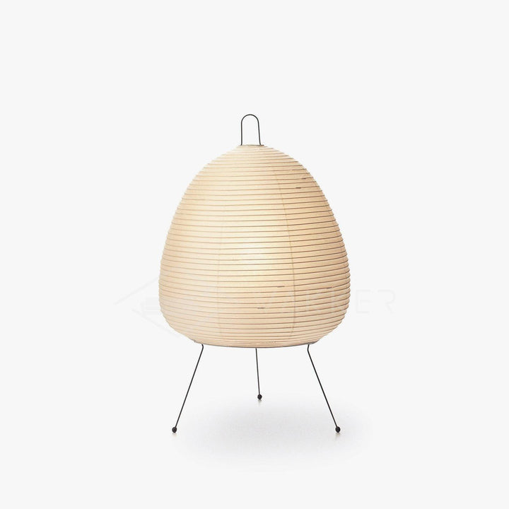 Lantern Table Lamp - Japandi, for Bedside &amp; Living Room | Hina