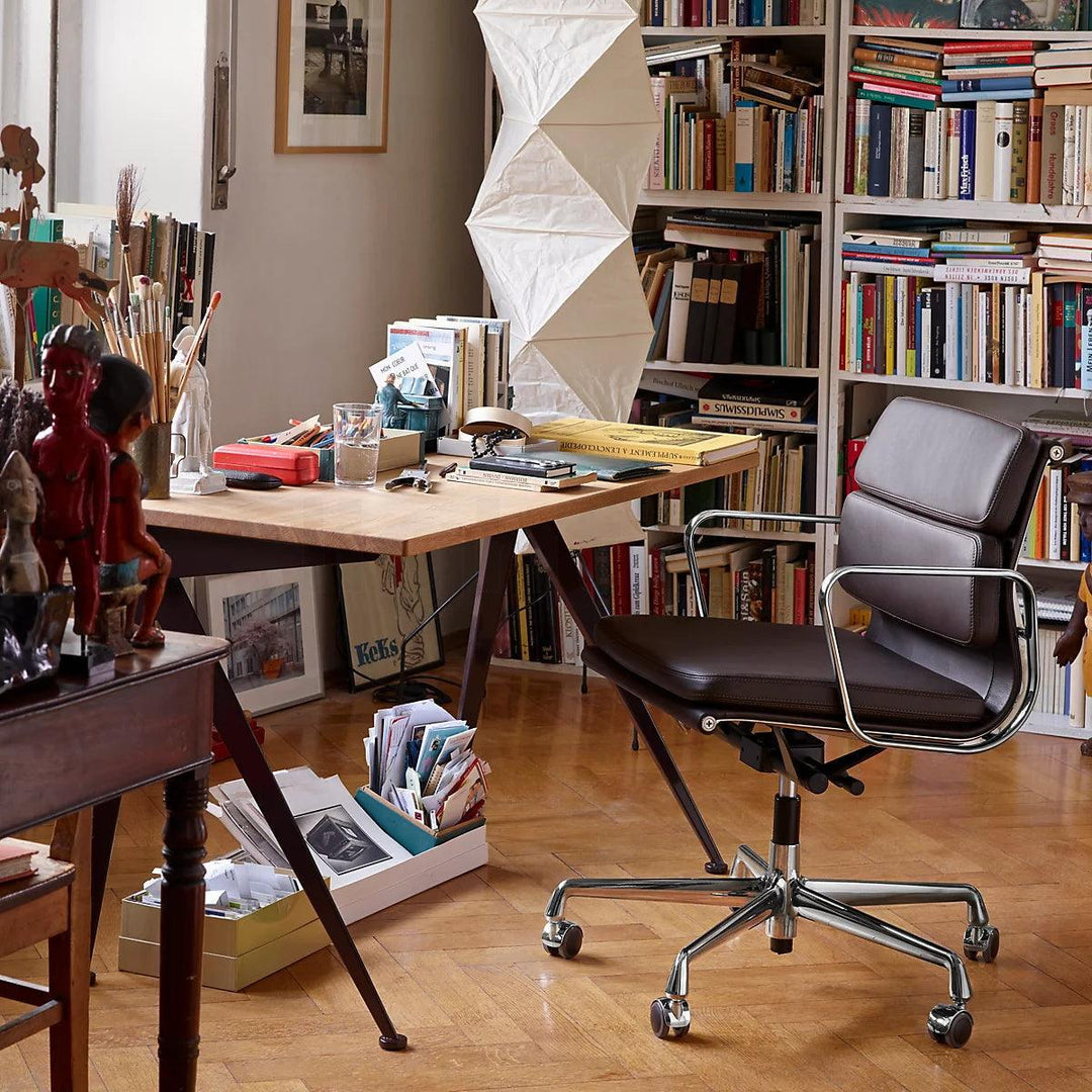 Rice Paper Floor Lamp - Japandi, for Living Room &amp; Reading Nook