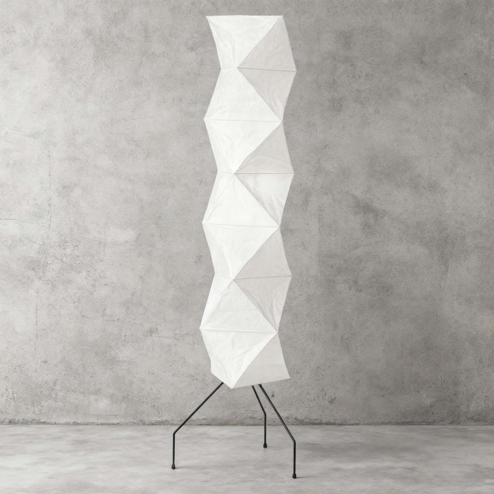 Paper Floor Lamp - Japandi, for Living Room &amp; Reading Nook | Quint