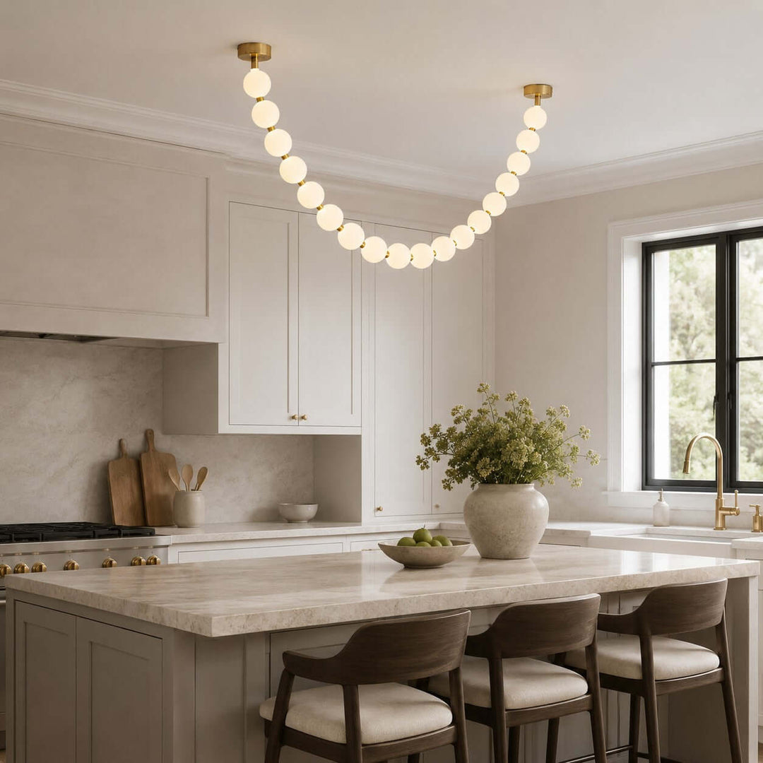Aren Pearl Strand Chandelier