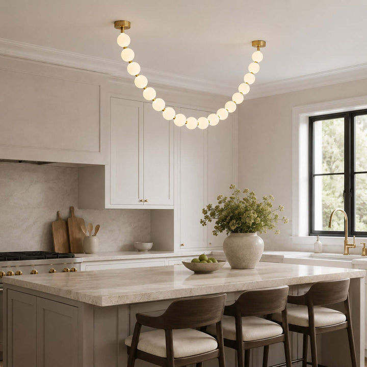 Aren Pearl Strand Chandelier