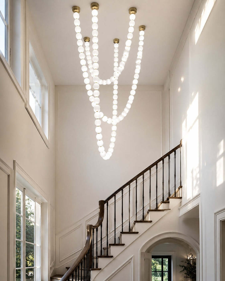 Aren Pearl Strand Chandelier