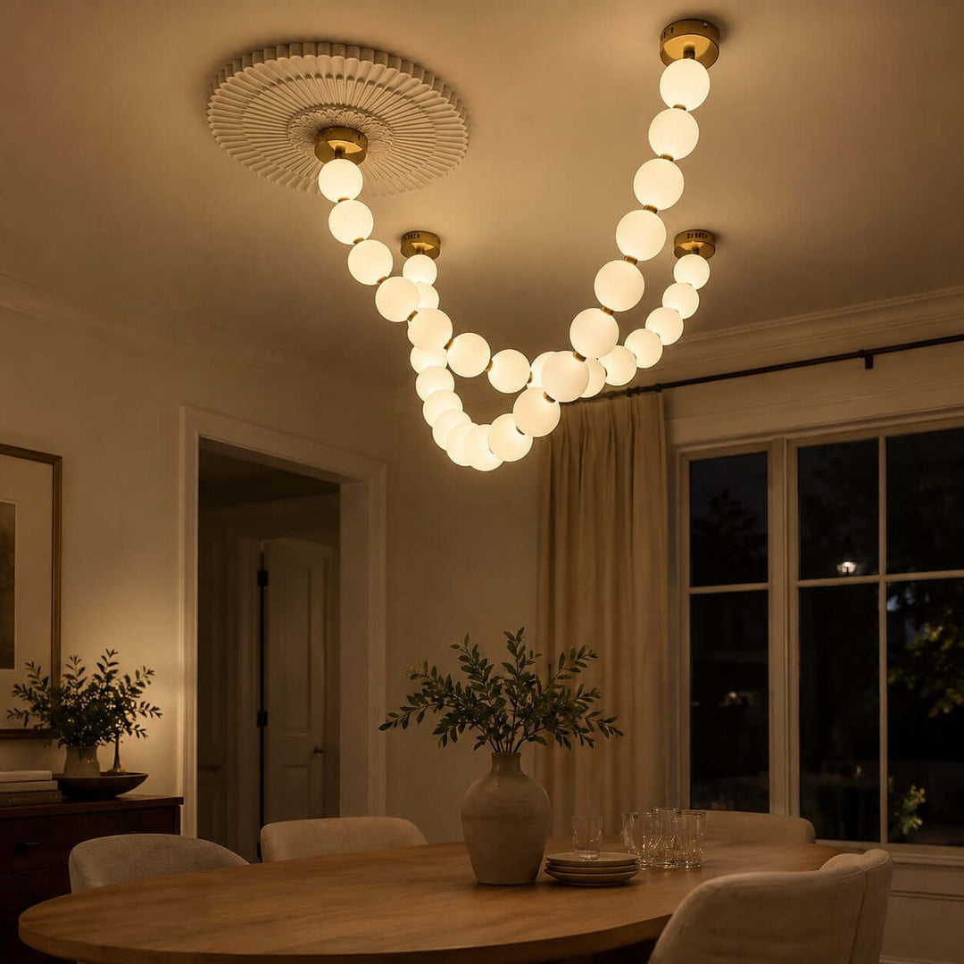 Aren Pearl Strand Chandelier