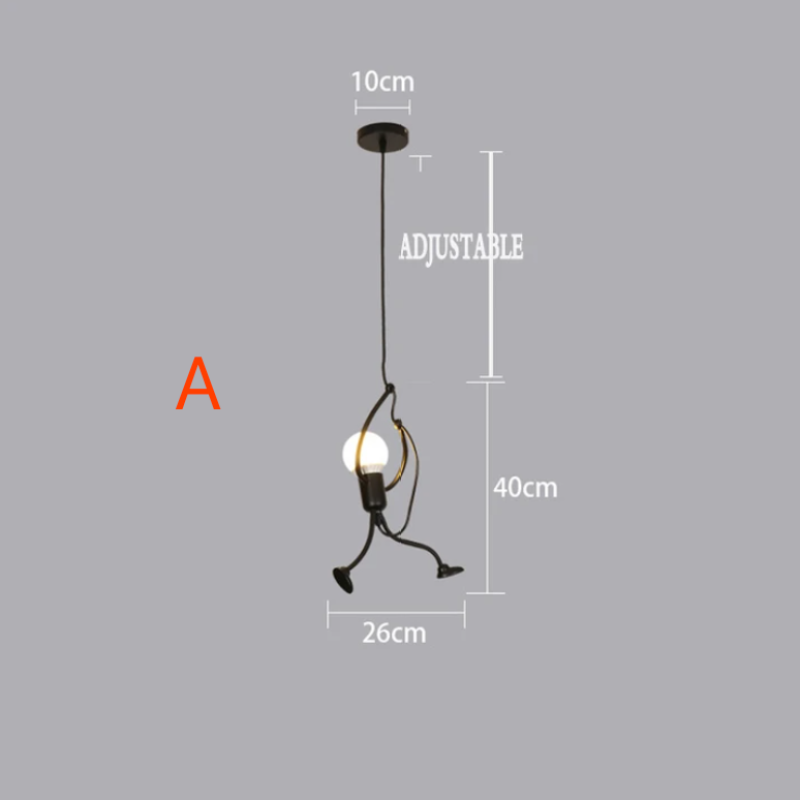 Ferro Figure Pendant