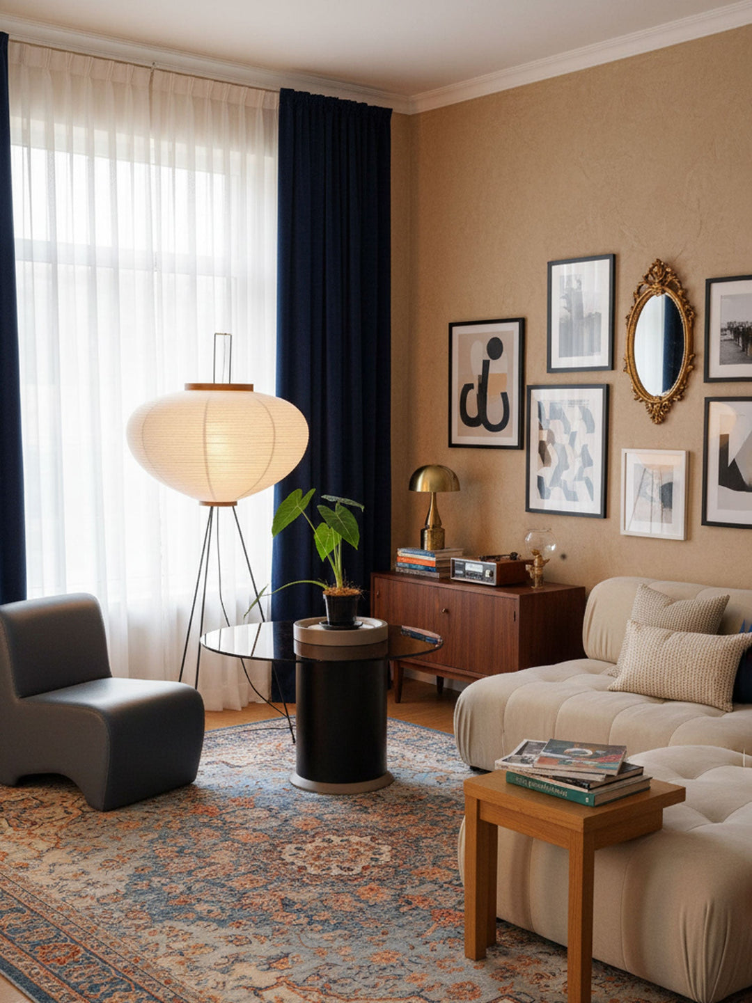 Mori Rice Paper Floor Lamp