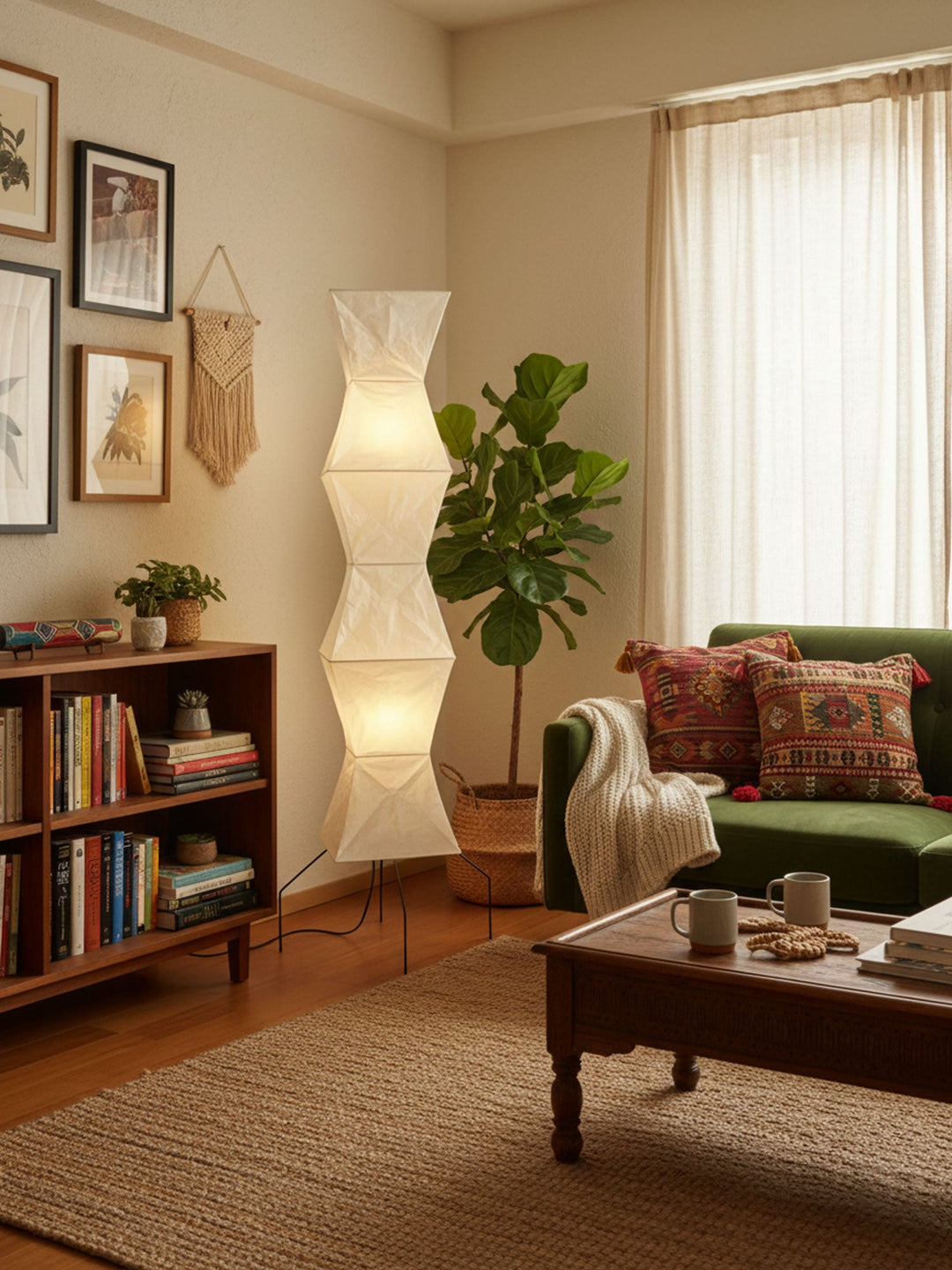 Mori Rice Paper Floor Lamp