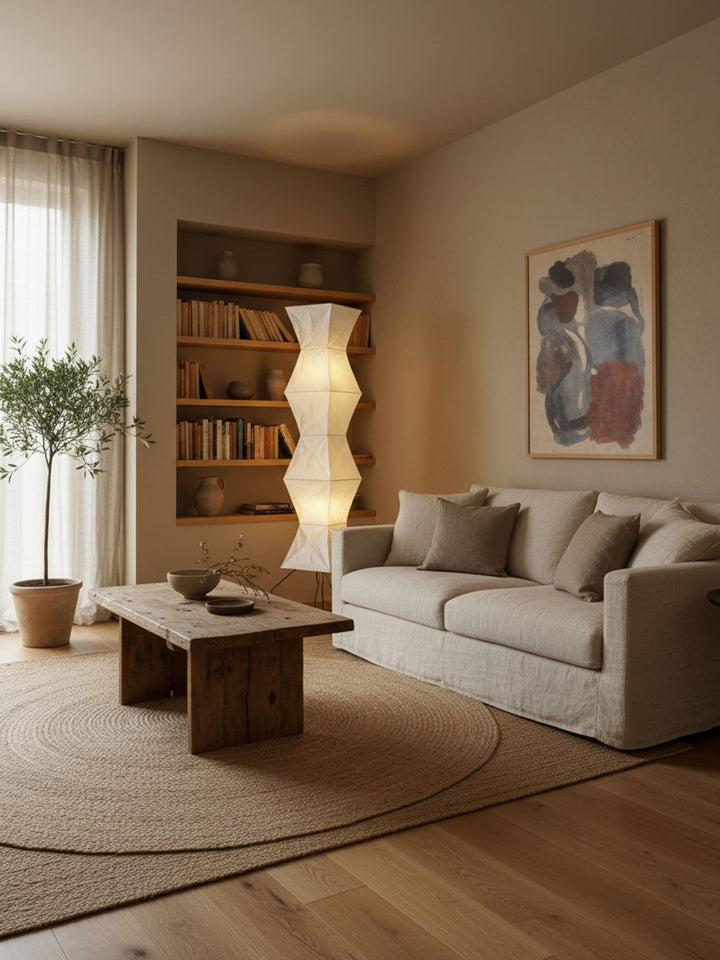 Mori Rice Paper Floor Lamp