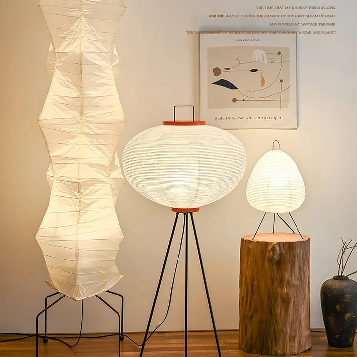 Mori Rice Paper Floor Lamp