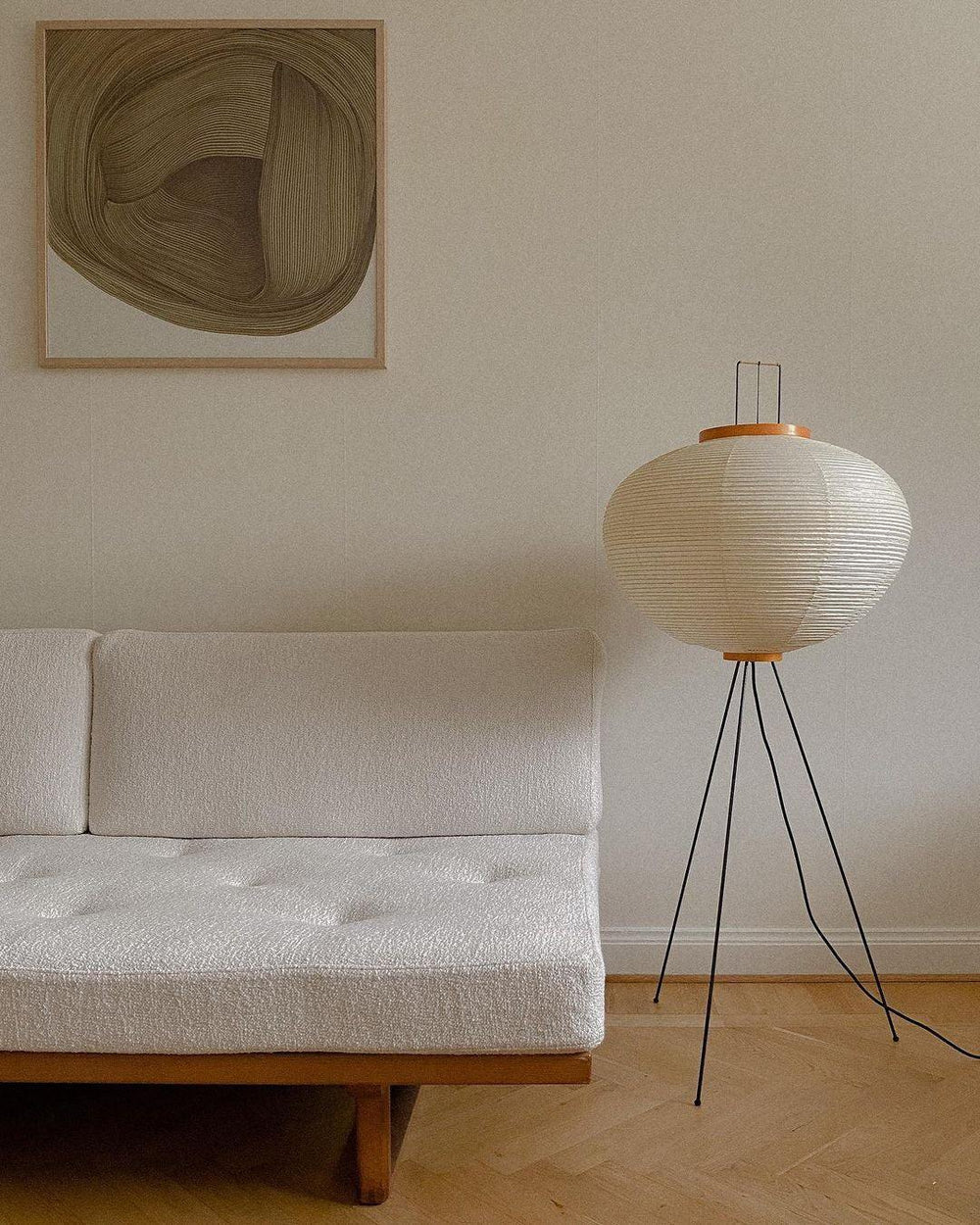 Mori Rice Paper Floor Lamp