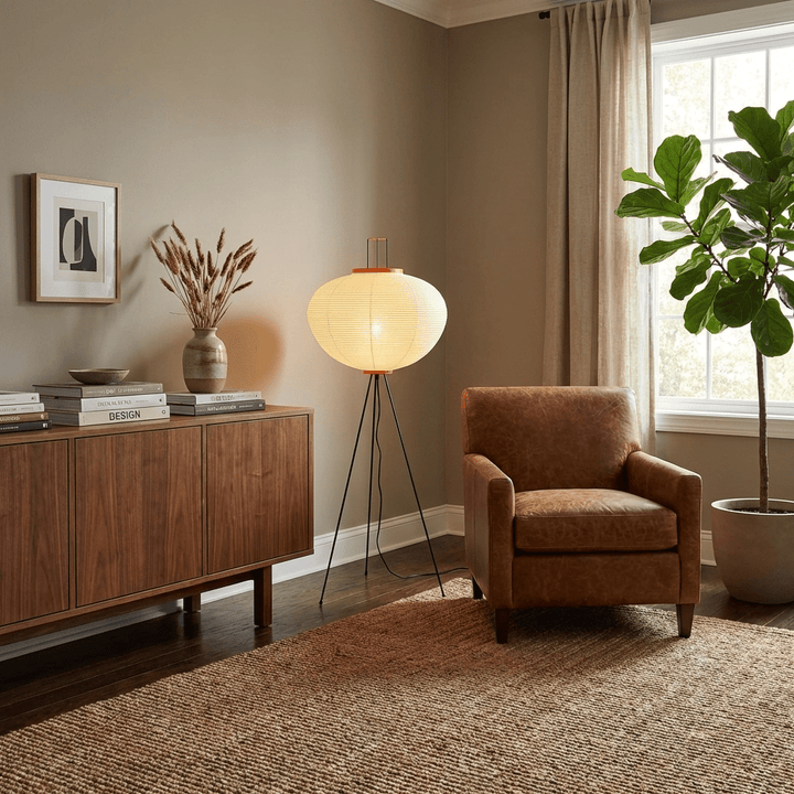 Mori Rice Paper Floor Lamp