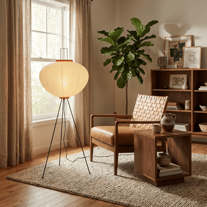 Mori Rice Paper Floor Lamp