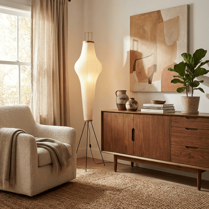 Mori Rice Paper Floor Lamp